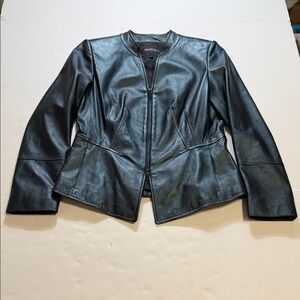 Lafayette 148 New York Leather Jacket